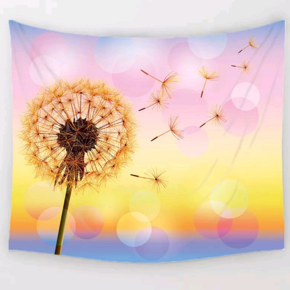 Floating Dandelion Tapestry